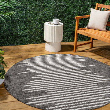 Zolak Berber Stripe Geometric Area Rug